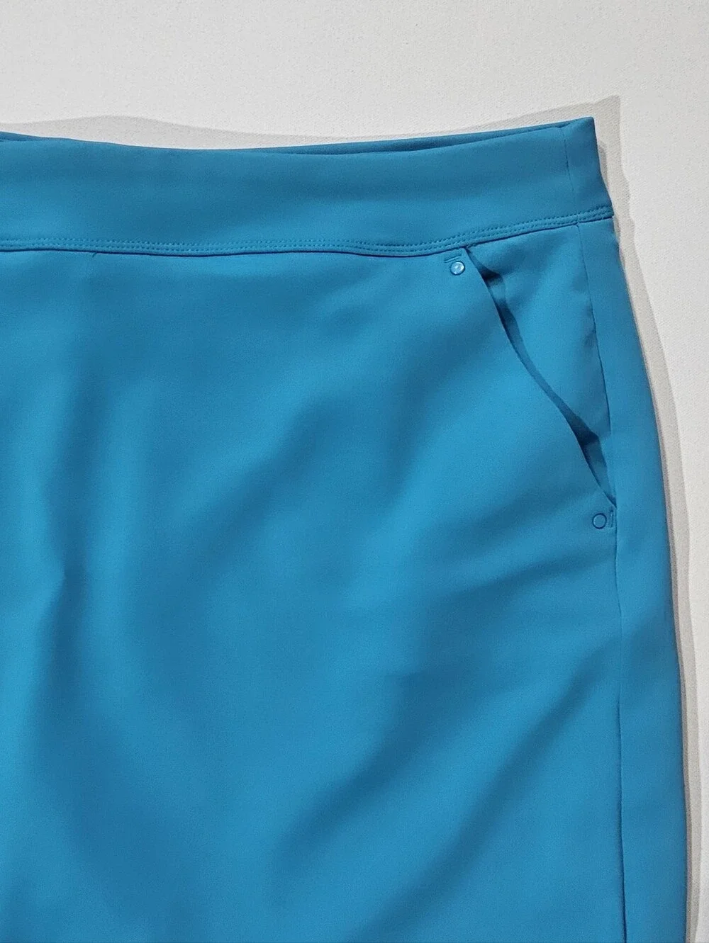 Greg Norman Womens Golf‎ Skort Large Aqua Blue Tennis Prep Activewear